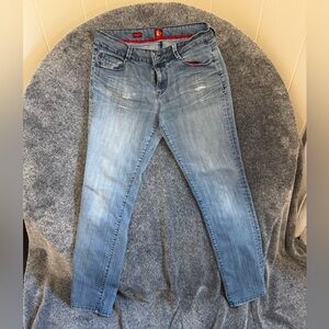 Vintage Sassoon distressed Classic Light Blue Skinny Jeans